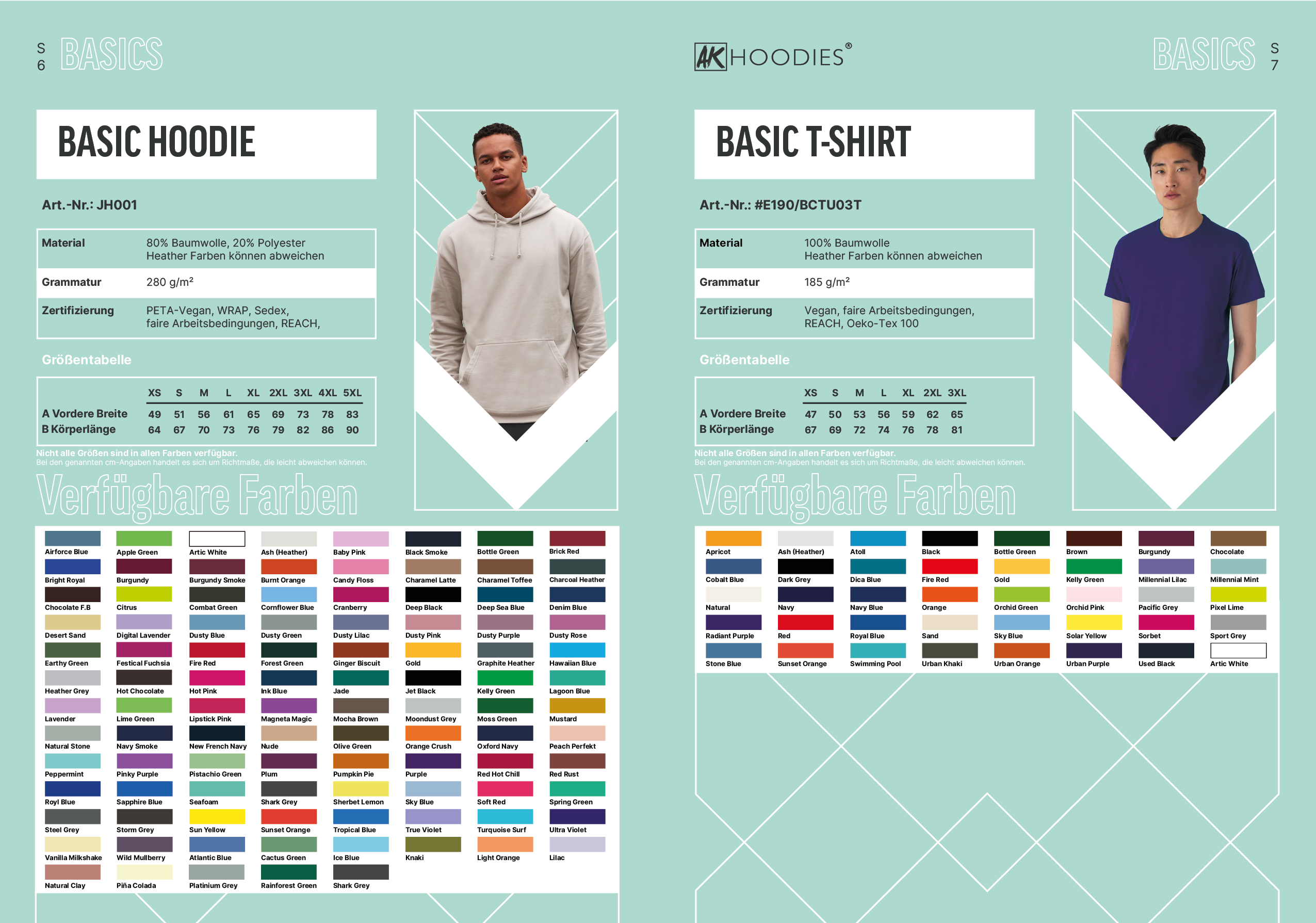 Hoodie, Basic Hoodie, Material 80% Baumwolle, Heather Farben, Gra...t-shirt?